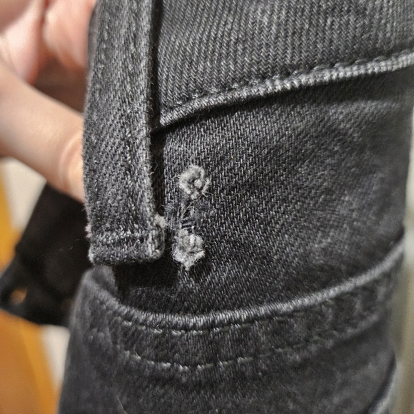 Yves Saint Laurent Black Denim Jeans - Picture 8 of 16